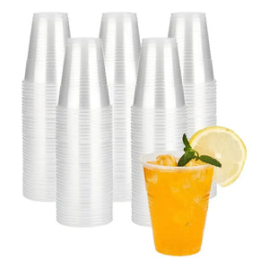 100 Vasos Plasticos Desechables Vasos Plasticos Vaso 200ml Transparentes / Vasos Plasticos 200ml/6.8oz