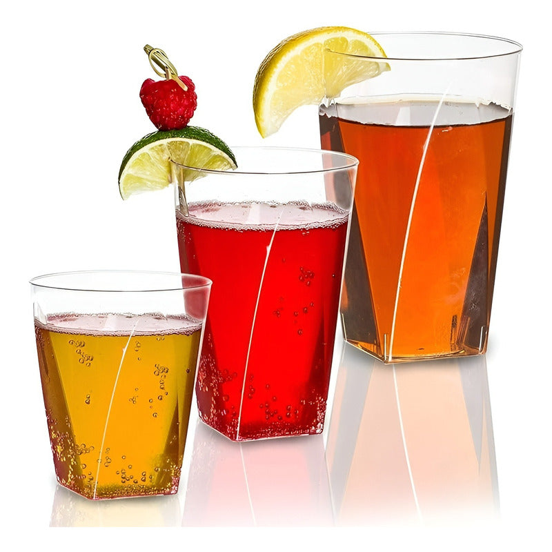 Pack X40 Vasos Plasticos Vasos Pocillos Para Postres 200ml