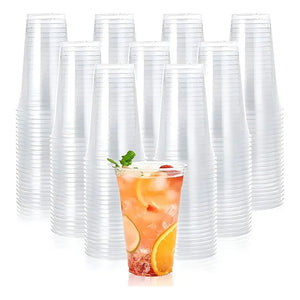 Vasos Desechables Plástico Pet 500 Ml Transparente Pack 200 P&b
