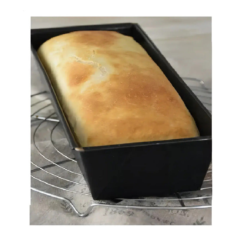 Pack X2 Molde Pan Molde Para Pan De Molde Rectangular 25cm Molde Pastel Moldes Pan Moldes Teflon Molde Para Pan De... Gris Oscuro