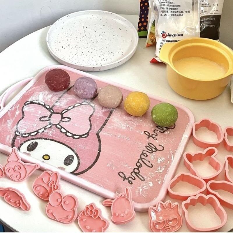 Cortador Galletas Hello Kitty Cortadores Galletas Badtz-maru Rosa