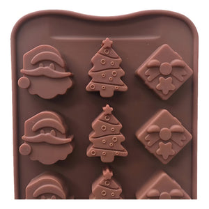 Moldes De Chocolate Navideños Moldes Silicona Chocolate Navidad Media Moldes De Chocolate Molde De Silicona Molde Navidad Moldes Para Navidad Molde Navideños Molde 15 Cavid 110710 Pasteleriacl