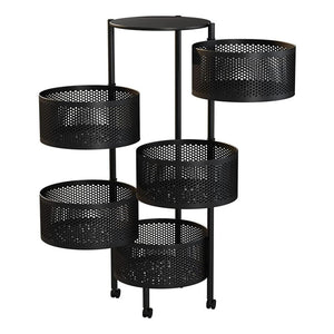 Carro Organizador Ruedas Organizador Para Cocina Baño 5nivel