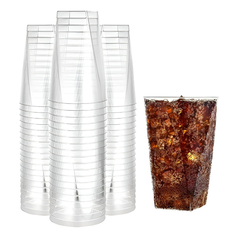 Set X80 Vasos Pocillos Para Postres Vasos Plasticos 200ml