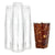 Set X80 Vasos Pocillos Para Postres Vasos Plasticos 200ml