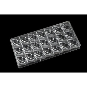 Molde Chocolate Acrilico Molde De Chocolate Molde De Beso Insumos Reposteria Moldes Para Bombones Molde De Chocolates... Transparente