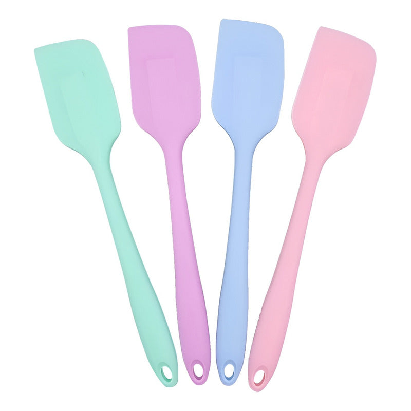 4 Espatula Silicona Mezquino Silicona Espatula Reposteria Multicolor / Mezquino Silicona