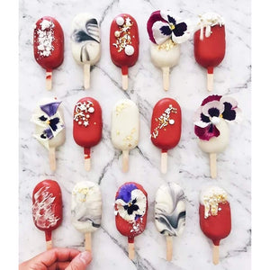 Moldes De Silicona Para Helados Molde Paletas Helado Mini418