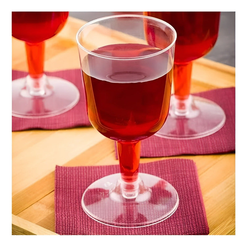30 Copas De Vino Copa Acrilico Copa Plastico Copas 6oz/177ml Transparente