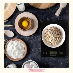 Gramera Digital Pesa Gramera Cocina Pesa Alimentos 5kg/1g Balanzas Digitales Bascula Comercial Gramera Digital Balanza Digital Balanza Para Pesar Moderna Balanza Digital Negra Pasteleriuscl Negro 5 Kg