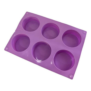 Molde De Silicona Cheesecake Molde Jabon Molde 6cavid Redond