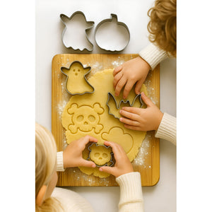 Pack X4 Moldes Galletas Halloween Cortador De Galletas
