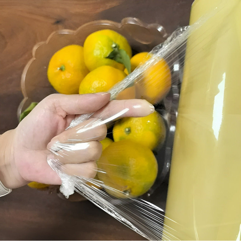 Rollo Film Alusa Para Alimentos Alusa Cocina Papel 38x1400mt Transparente 38x1400mt