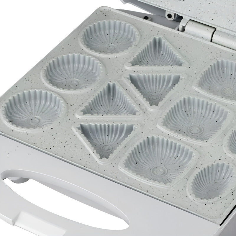 Maquina Para Hacer Galletas Maquina Manuales 13 Moldes 1400w Blanco / Maquina Para Galletas 13cav
