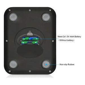 Báscula De Cocina Digital De Acero Inoxidable Para Alimentos Con Tara Y 5 Kg De Capacidad Plateado 5 G