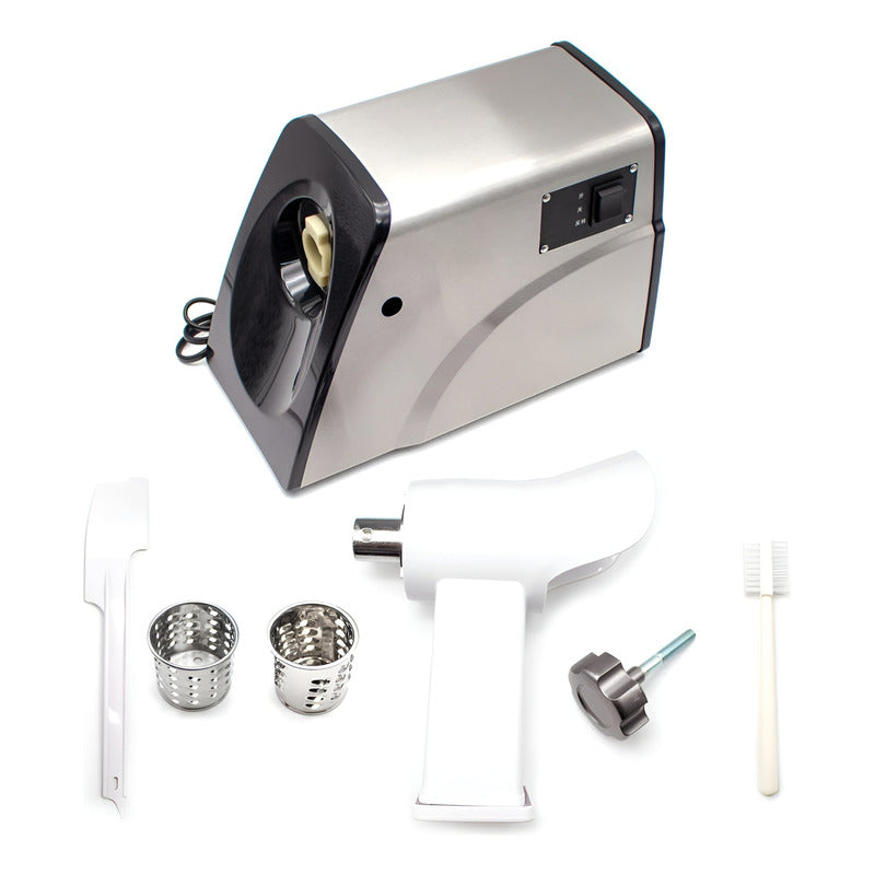 Rallador Queso Rallador Giratorio Rallador De Queso 300w Gris / Rallador De Queso 300w