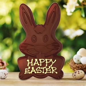 Molde Conejo De Pascua Molde Silicona Molde Chocolate Conejo Moldes De Fondant De Conejo Para Decoración De Pasteles... Blanco