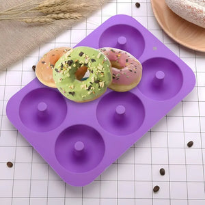 Moldes Silicona Donas Moldes De Silicona Donut Molde Dona Multicolor