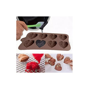 X2 Molde Mini Corazon Diamante Mini Corazón Geometrico 8 Moldes Para Chocolates Moldes Para Gelatinas Molde Geometrico Pasteleriacl