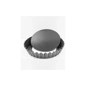 Pack X3 Moldes Tartaleta Desmontable Tarta Individual 10,5cm Color Gris Oscuro Pastelería Cl