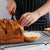 Cuchillo De Cocina Cuchillo Sierra Cuchillos Reposteria 20cm Marrón