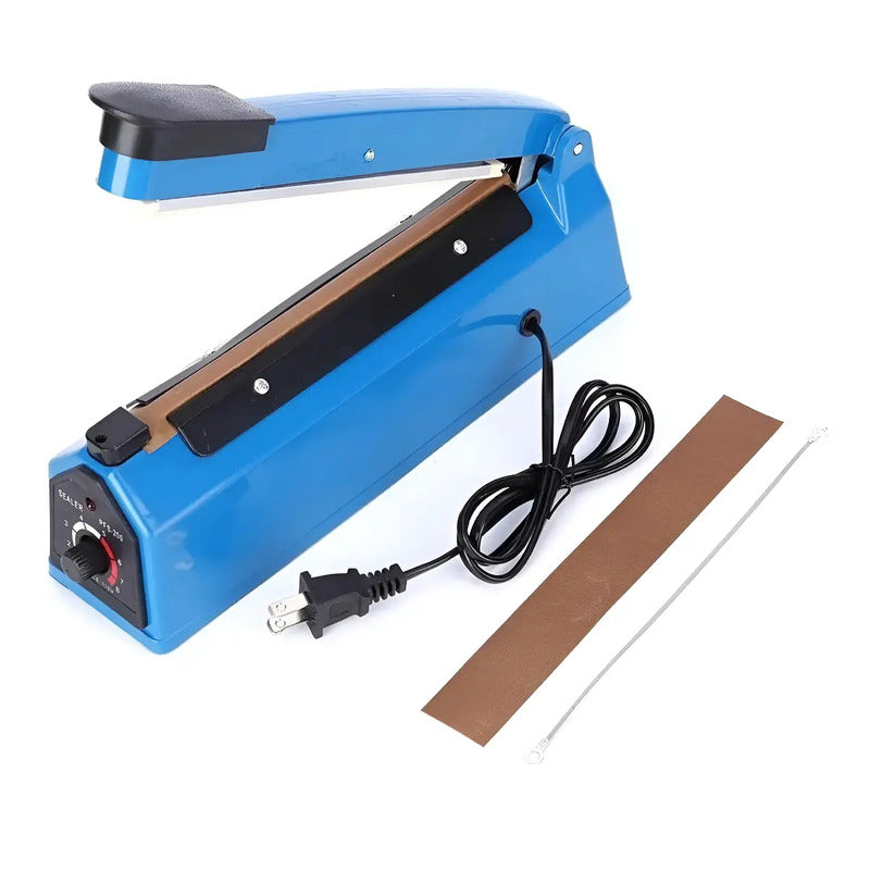 Selladora De Bolsas Manual Azul Para Plástico, 40 Cm