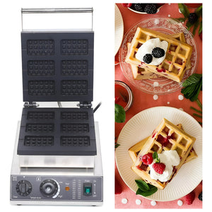 Wafflera Maquina Para Waffles Waflera Industrial Waffle 6cav