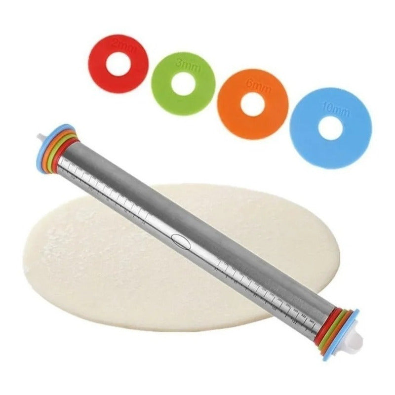 Uslero Acero Inoxidable Uslero Ajustable Uslero Fondant 45cm Plateado