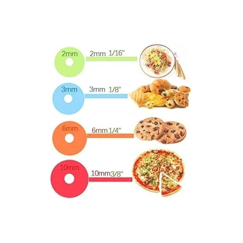 Uslero Acero Inoxidable Uslero Ajustable Uslero Fondant 45cm Plateado