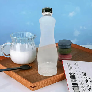 Pack 6 Botellas Plasticas Transparentes Botella C/tapa 800ml Transparente