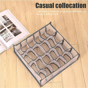 Pack X2 Organizador De Calcetines Separador Cajones 24 Cavid