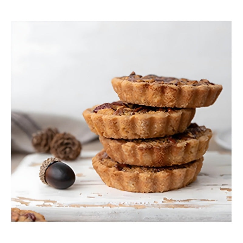 12 Molde De Tartaleta Molde Tarta Molde Mini Pie Fija 10,5cm Gris