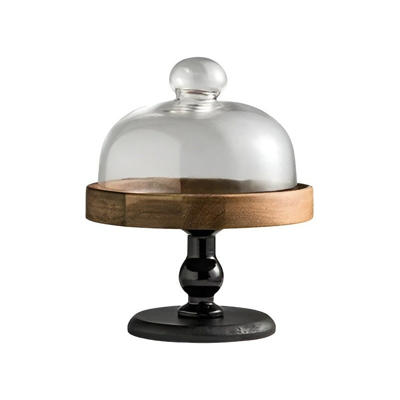 Porta Cupcake Base De Torta Base Para Cupcakes Soporte 18cm Negro