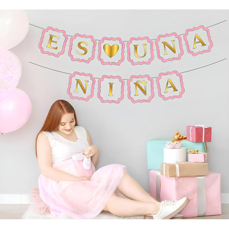 Guirnalda Revelacion De Genero Decoración Cotillon Fiestas