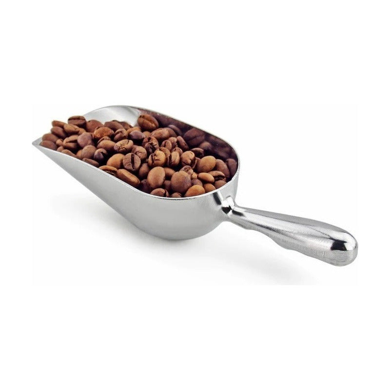 Poruña Cuchara Medidora Pala Para Hielo Acero Inoxidable Gris