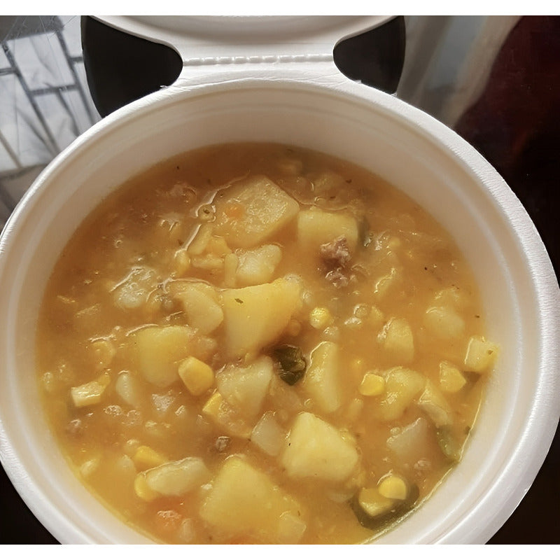 Set X100 Envases De Plumavit Para Comida Bandejas Contenedor