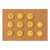 Lamina Teflon Horno Lamina Antiadherente Teflon Mat 60x40cm Marrón