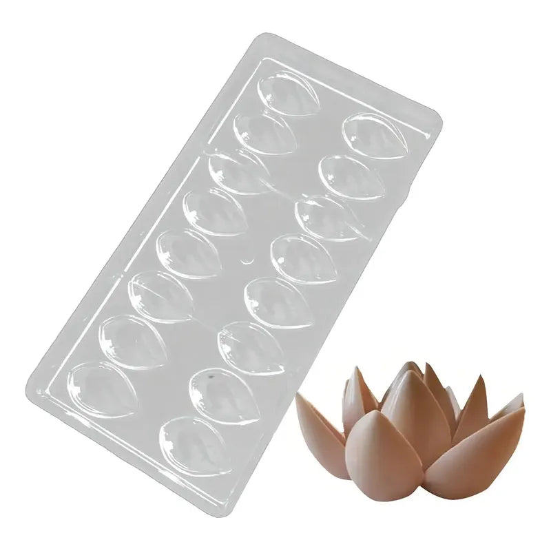 Molde Chocolate Acrilico Molde De Chocolate Molde Ovalado Molde Ovalado Moldes De Bombones Moldes Para Trufas Bombones... Transparante
