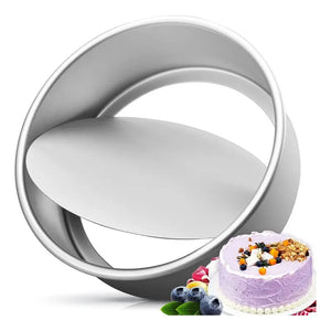 Moldes De Aluminio Para Tortas Molde Desmontable Molde 28cm Molde Queque Molde Bizcocho Moldes Para Queques Moldes Para Horno Molde Brownie Molde Metálico Desmontable Moldes Torta Grande Pasteleriuscl