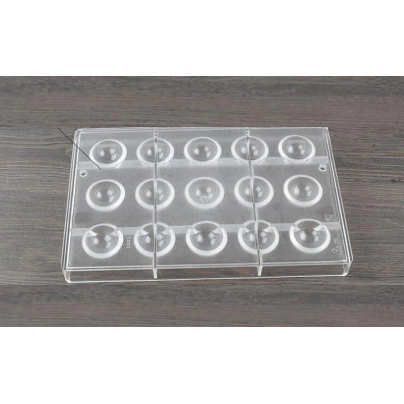 Moldes Chocolate Moldes De Chocolate Policarbonato 15circulo Transparente