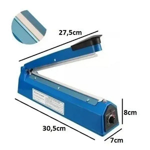 Sellador De Bolsa Selladora Maquina Selladora Selladora 20cm Azul