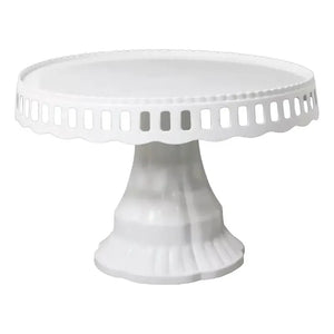 Base De Torta Base Torta Base Plato Porta Torta 32 Cm Blanco Blanco Sin Tapa