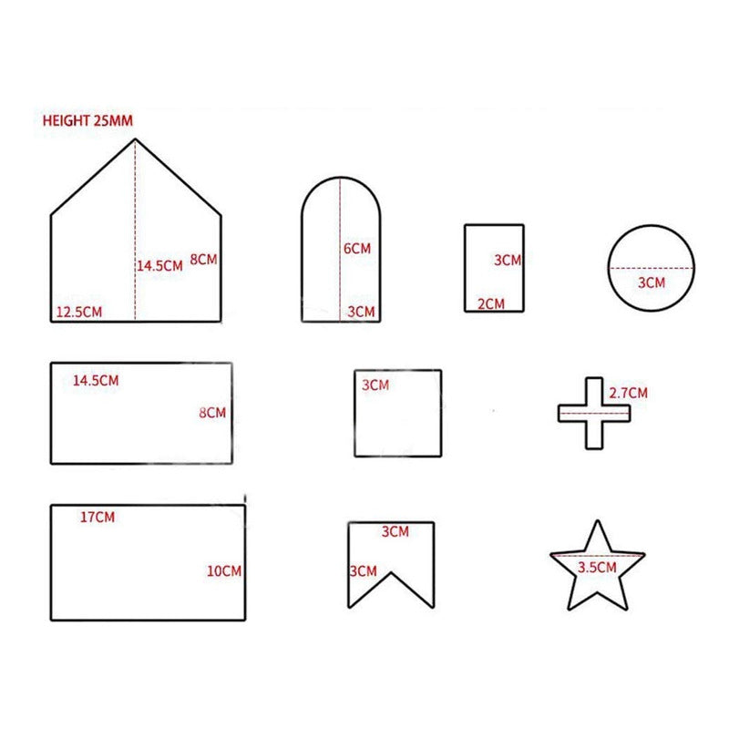 Cortador Galletas Cortador De Galleta En 3d Casa De Jengibre