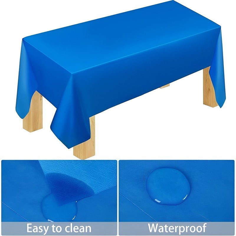 Set Cumpleaños Vasos Servilletas Platos Desechables 20 P/p Azul