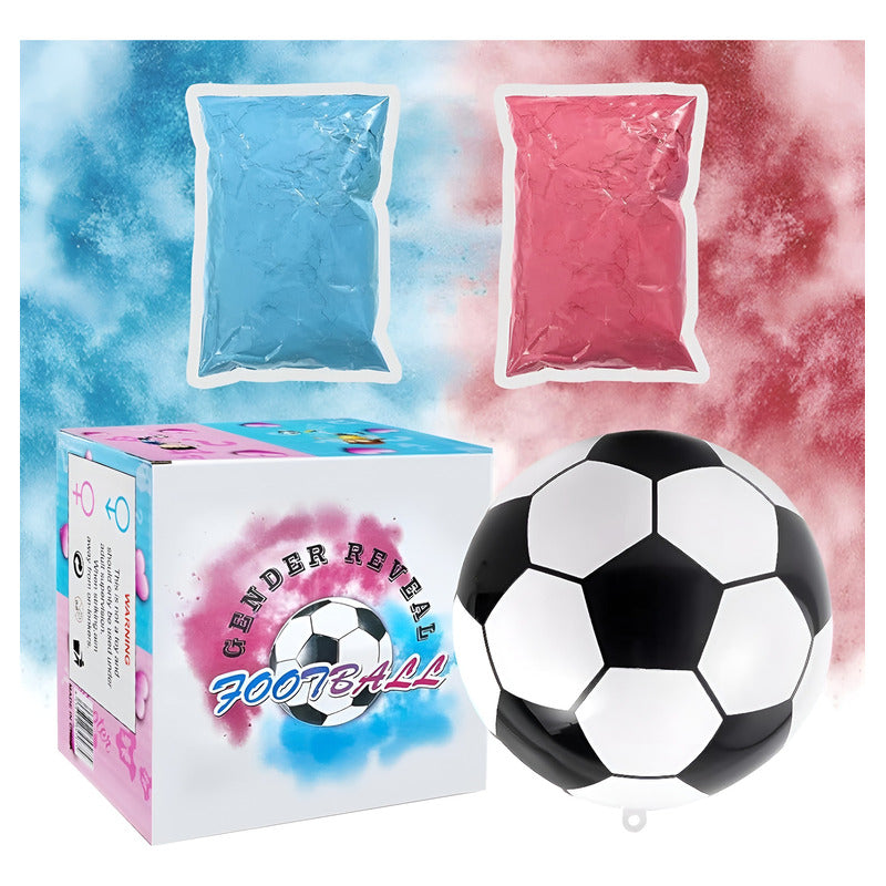 Balon Futbol Revelacion De Genero Balon Gender Reveal 14cm Revelacion De Genero