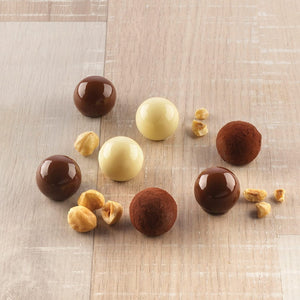 2 Moldes De Chocolate Moldes Chocolate Silicona 15 Esfera