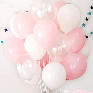 Pack X25 Set De Cumpleaños Globos Cumpleaños Globos Rosa Rosa 100937