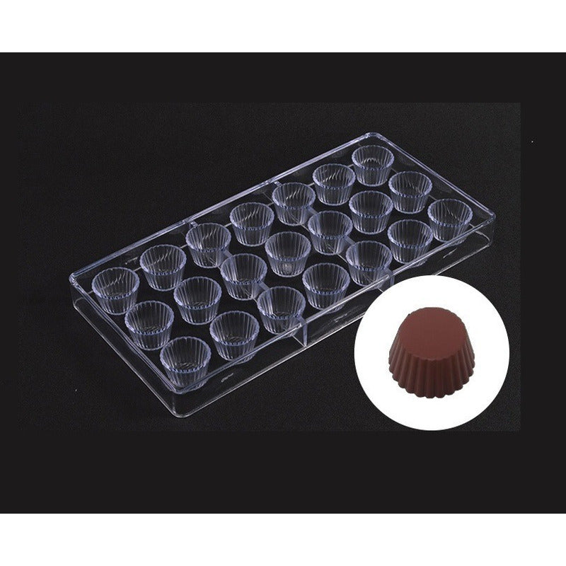 Moldes Chocolate Moldes De Chocolate Policarbonato Circular Transparente