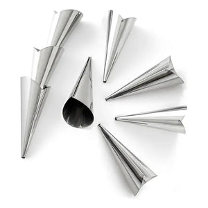 Pack X24 Cono Molde Para Cannoli Molde Cocina Cachito Croissant Pan Danes Molde Cono Molde De Cachitos Molde Para Cannoli Molde Para Conito Molde Cachito Molde Cannoli Molde Pasteleriuscl Gris
