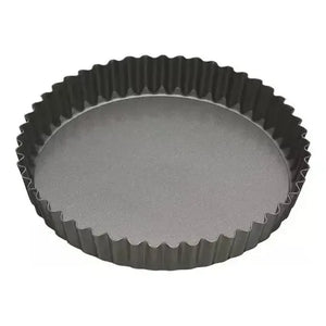 Pack X2 Moldes Desmontables Pastelería 20cm Metal Antiadherente Gris